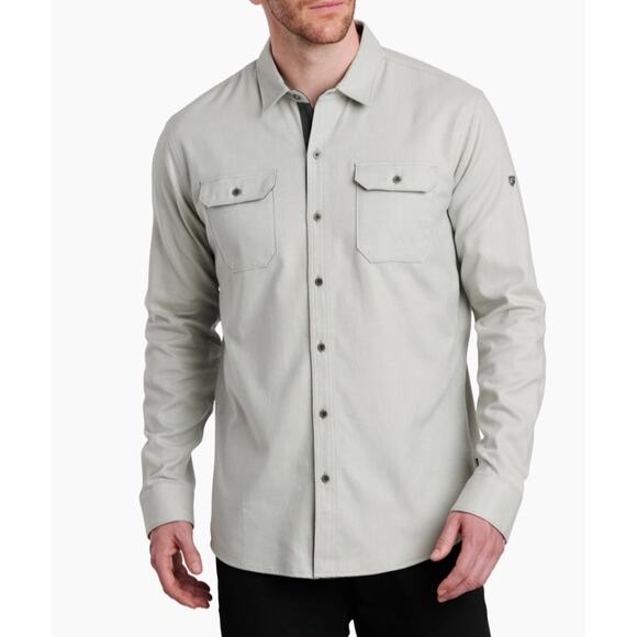 Kuhl Other - Kuhl Dillingr Flannel Cotton Blend Button Down Long Sleeve Men's Sz XL